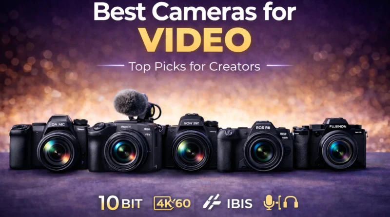 Best cameras for video with mirrorless cameras for content creators